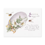 Easter Lilies, Bees &amp; Easter Egg Postcards