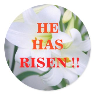 Easter lillie,Sticker sticker