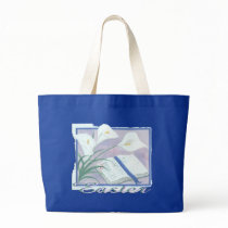 Easter Lilly Canvas Bag