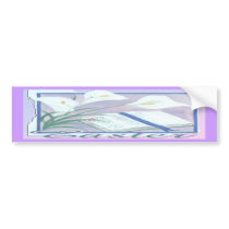 Easter Lilly Bumper Sticker