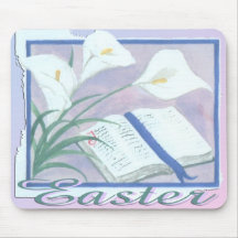 Easter Lilly Mouse Pad