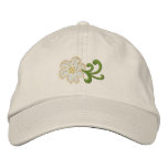 Easter Lily embroidered hats