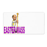Easter Mass Personalized Shipping Labels