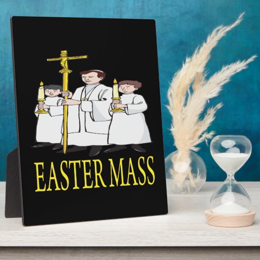Easter Mass Photo Plaque