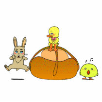 Easter Mona Cut Outs