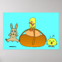 Easter Mona Poster