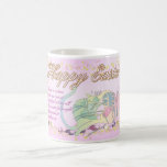 Easter Mug With Cats And Ball Of Yarn