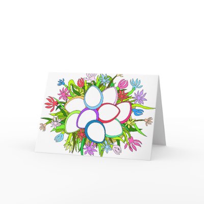 Easter Nest Greeting Card by VioDeSign