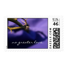 Easter - no greater love. stamps