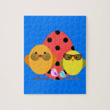 Easter or Spring Egg & Chick Family - Cute! Jigsaw Puzzle
