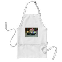 Easter Orange Tabby Kitty Cat Apron
