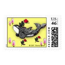 Easter Orca Stamp by acspugetsound Easter Orca Stamp