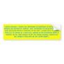 EASTER ORIGINS 1 BUMPER STICKER