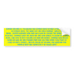 EASTER ORIGINS 3 BUMPER STICKERS