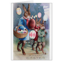 Easter Parade Greeting Card
