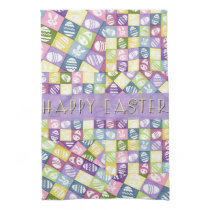 Easter Patchwork Kitchen Towel