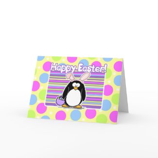 Easter Penguin - Easter Card card