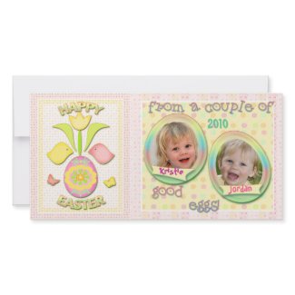 Easter Personalized Photo Card photocard