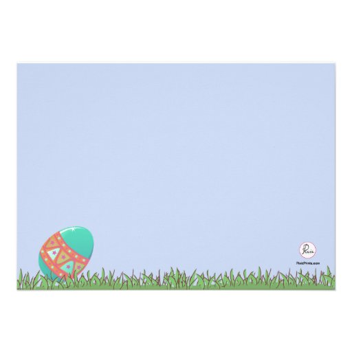 Easter Photo Birthday Party Invitation
