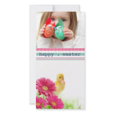 easter photo card photocard