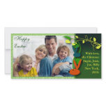 Easter Photo Cards: Easter Bunnies Green Card
