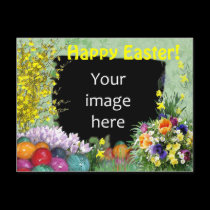 Easter photo frame postcards