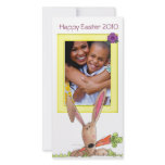 Easter photocard personalized photo card