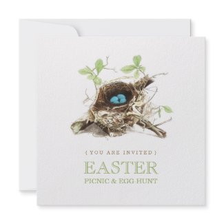 Easter Picnic and Egg Hunt invitation invitation