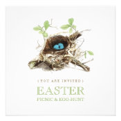 Easter Picnic and Egg Hunt invitation