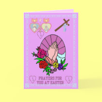 Easter prayers cards