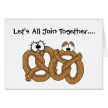 Easter Pretzels  Greeting Card   Customize It!