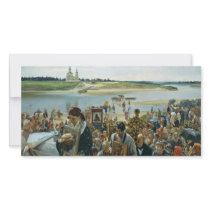 Procesión de Pascua de Prjanischnikow Illarion Mic tarjetas fotograficas by Artcollection Procesión de Pascua de Prjanischnikow Illarion Mic tarjetas fotograficas