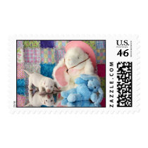 Easter Puppy Play postage by beverlytazangel Easter Puppy Play postage