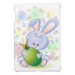 Easter Rabbit Egg and Flowers iPad Mini Case