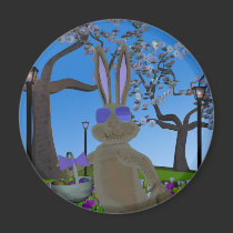 Easter Rabbit magnets