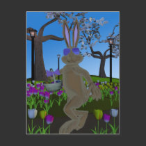 Easter Rabbit postcards