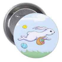 Easter Rabbit Run Button buttons