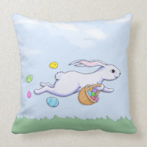Easter Rabbit Run Cushion pillows