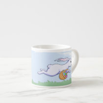 Easter Rabbit Run Espresso Mug mugs