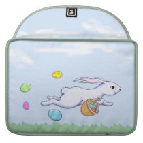 Easter Rabbit Run Macbook Pro Sleeve macbook sleeves