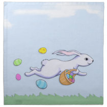 Easter Rabbit Run Napkin napkins