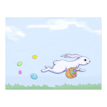 Easter Rabbit Run Poster posters