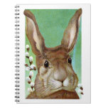 Easter Rabbit Spiral Notebook