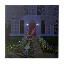 Easter Rabbit Tile tiles
