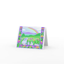 Easter Rainbow - Note Card