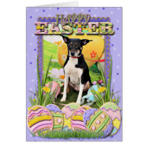 Easter - Rat Terrier - Georgia Cards