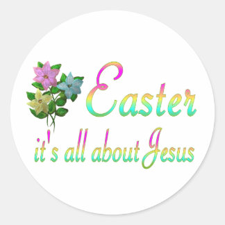 Religious Easter Stickers | Zazzle
