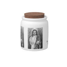 Easter religious Jesus Christ Candy Jar