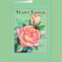 Easter Roses Greeting Card cards