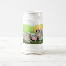 Easter - Shih Tzu - Clementine and Winston Coffee Mugs